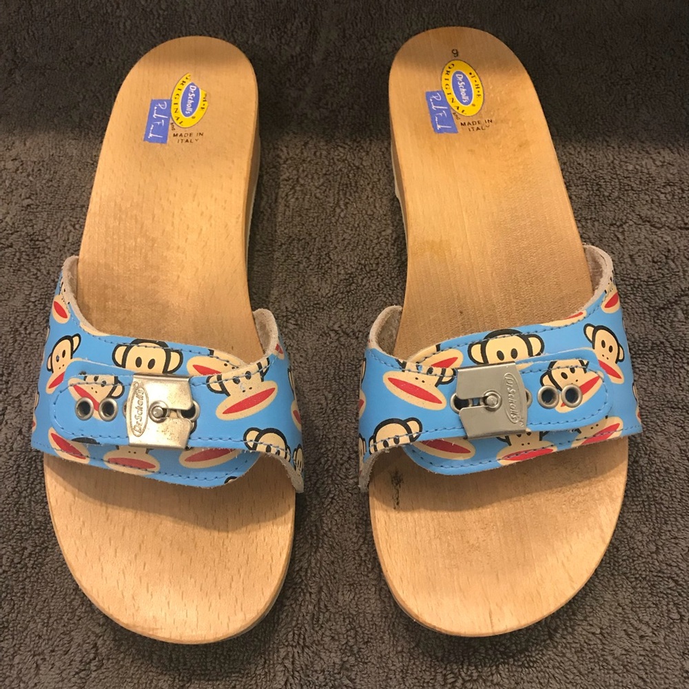 BLUE SZ 9 PAUL FRANK JULIUS MONKEY DR. SCHOLL’S